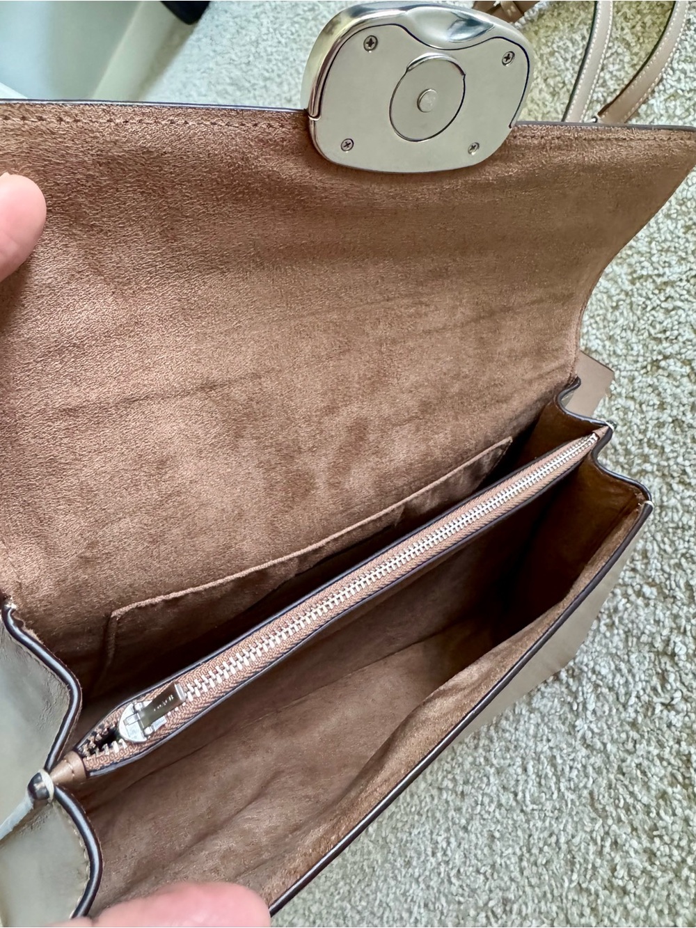 Coach Eliza Top-Handle Satchel with Matching Wallet - Picture 4 of 11